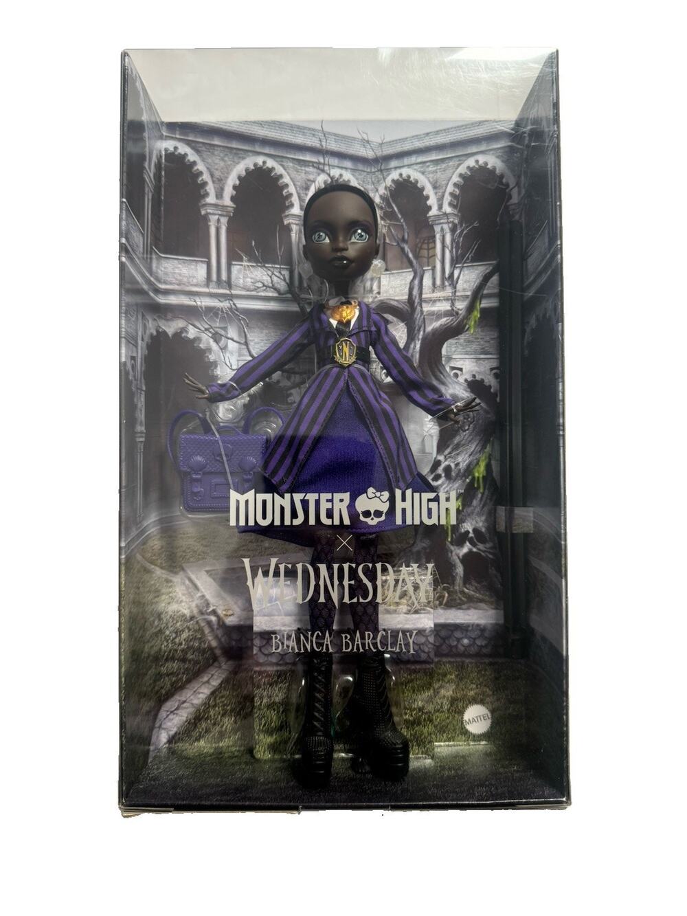 Monster High x Wednesday Bianca Barclay Doll Netflix Series Mattel New In Box